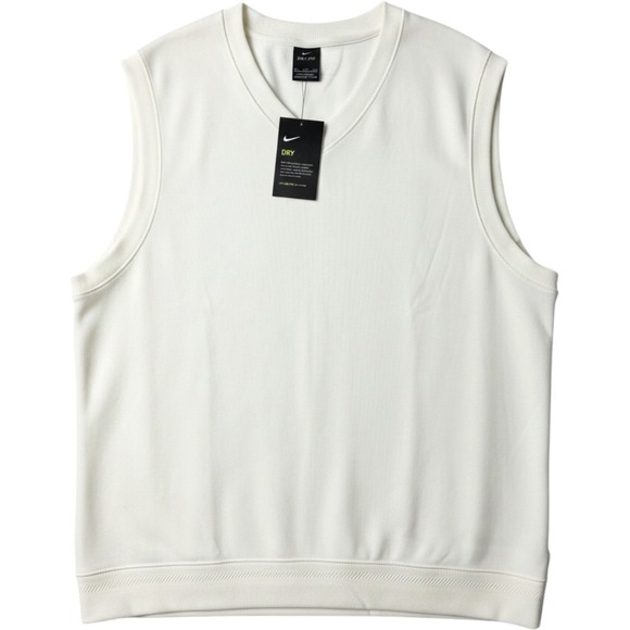 Nike Other - Nike Golf Dri-FIT V-Neck Sweater Vest Mens XXL White AV5225-133